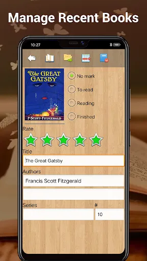 Captures d'écran de EBook Reader & ePub Books