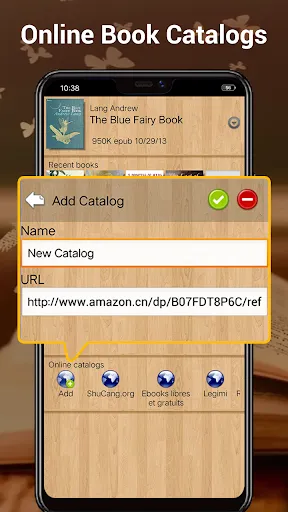Captures d'écran de EBook Reader & ePub Books