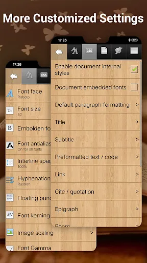 Captures d'écran de EBook Reader & ePub Books