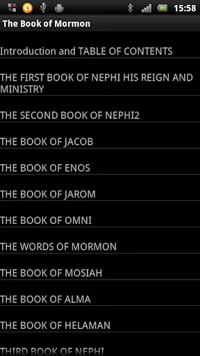 Book of Mormon (2 MB app size) Screenshots