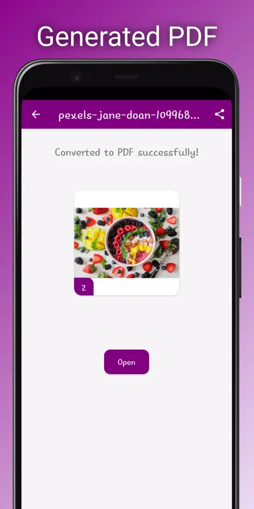 Captures d'écran de JPG to PDF