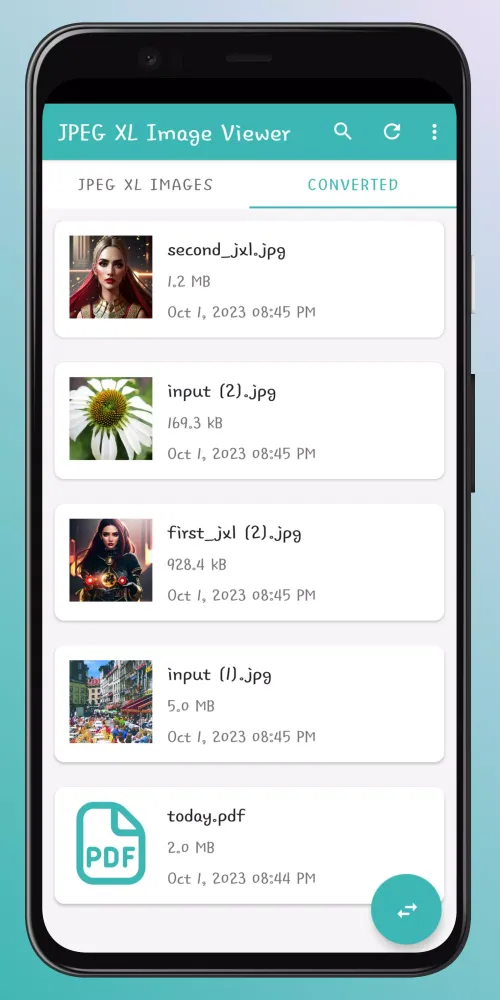 JPEG XL Image Viewer Screenshots