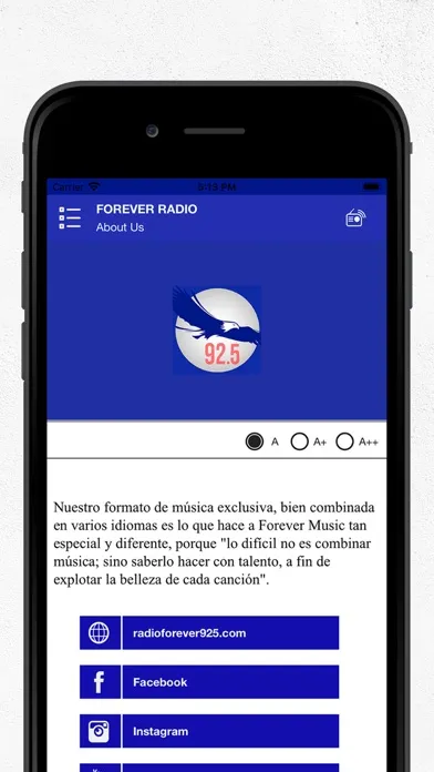 Forever Radio应用截图