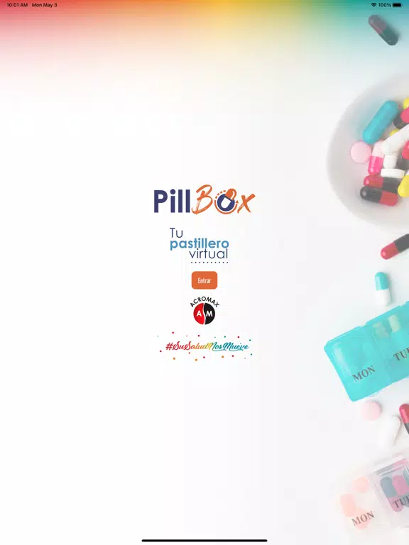 Capturas de pantalla de PillBox iPad 