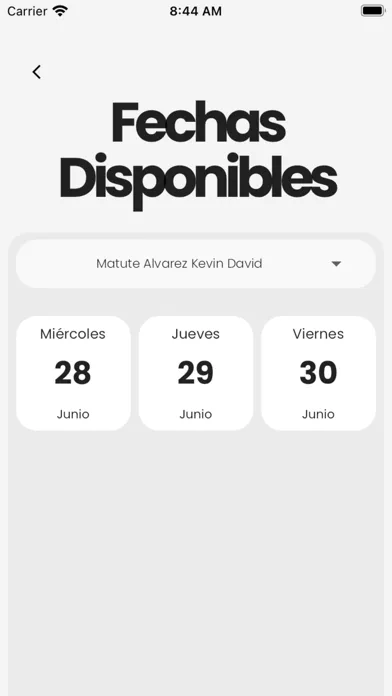 Capturas de pantalla de Sime App