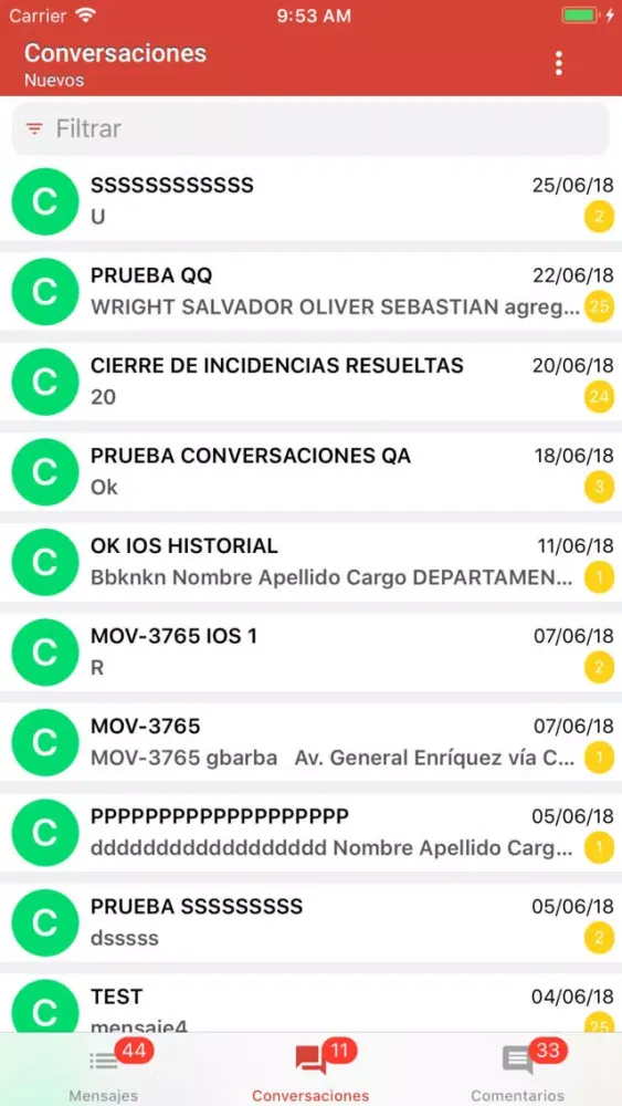 صور Flux mensajería