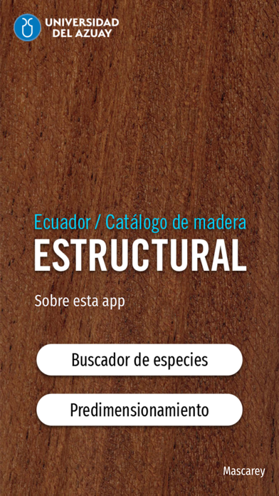 Madera estructural - Ecuador应用截图