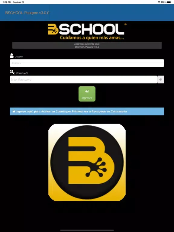 BSCHOOL-Pasajero iPad  Screenshots