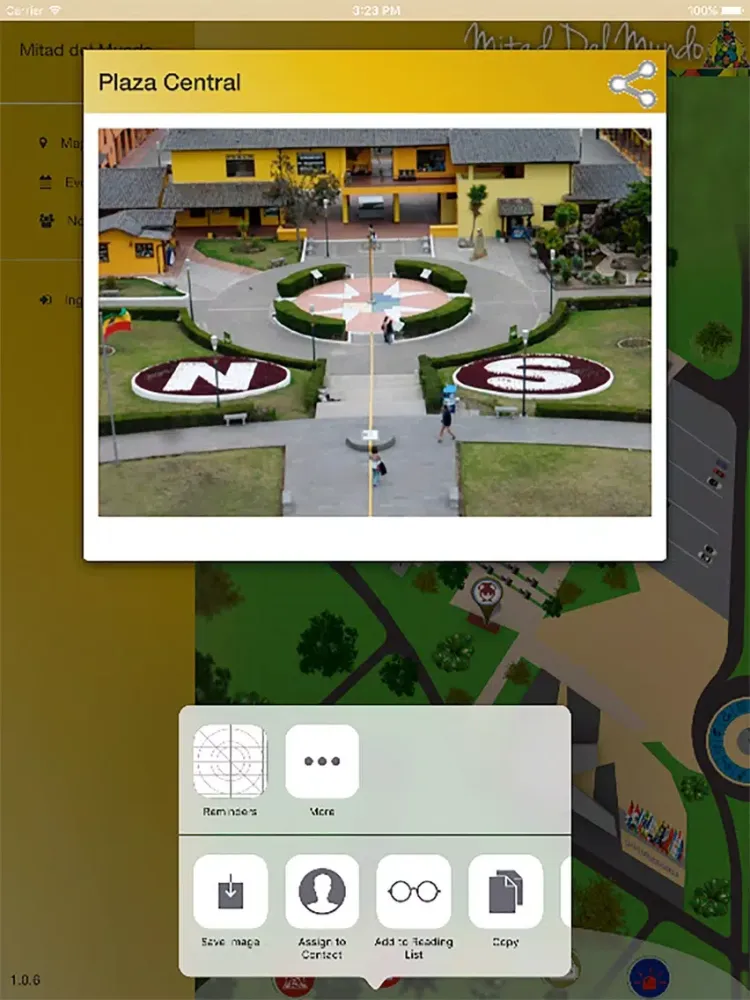 Capturas de pantalla de Mitad del Mundo iPad 