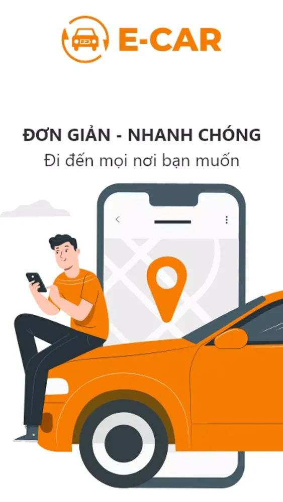 E-CAR Gọi xe ô tô điện应用截图