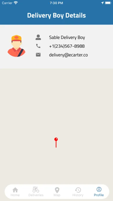Sable Hub Delivery Screenshots