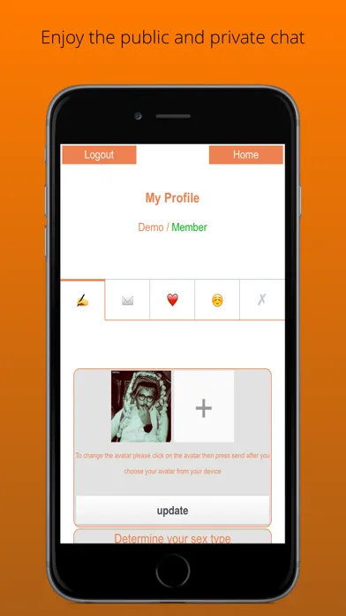 TxChat - free chat rooms سکرین شاٹس