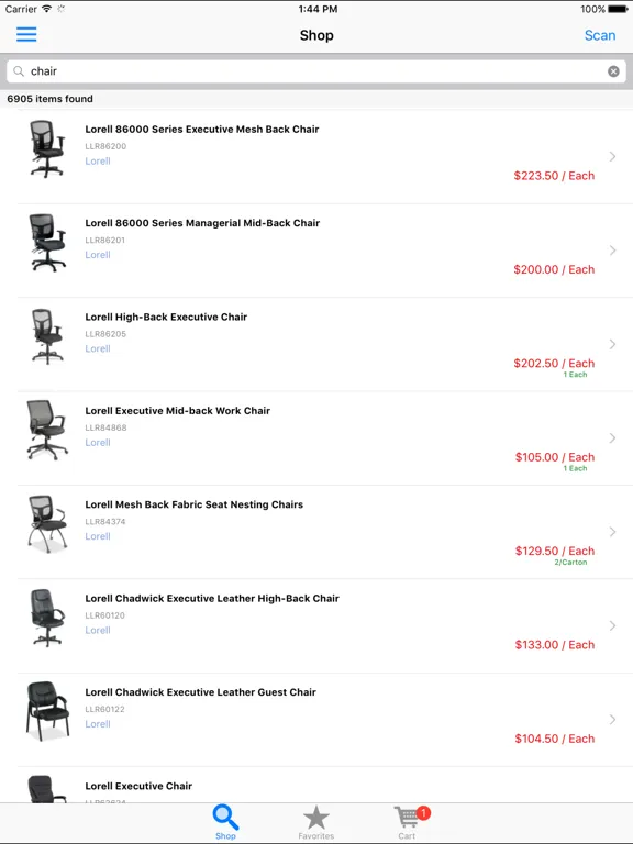 تصاویر OfficeShopper Mobile Commerce iPad 