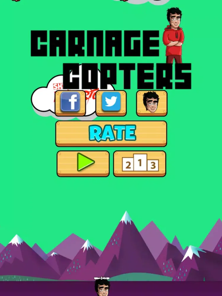 Carnage Copters iPad  स्क्रीनशॉट