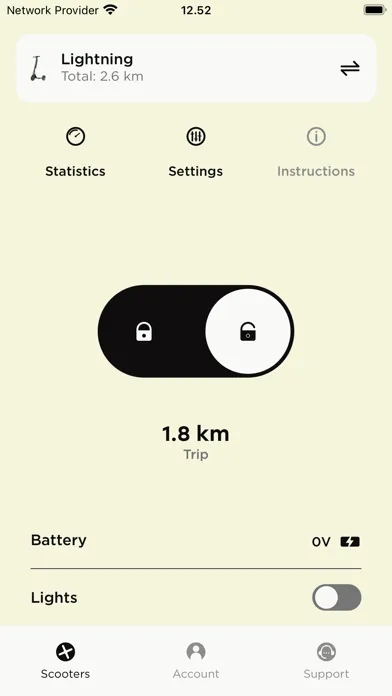 Ảnh chụp màn hình của Augment Scooters
