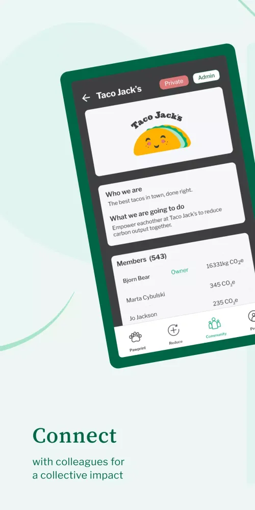 Pawprint - Your Carbon Tracker Screenshots