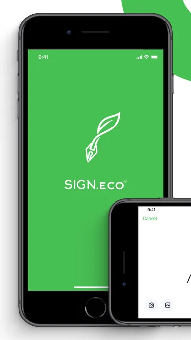 Tangkapan skrin Sign Eco Digital Signature App