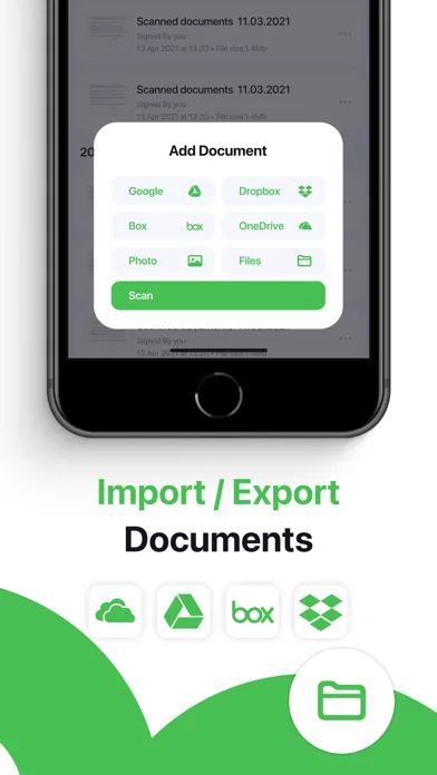 Tangkapan skrin Sign Eco Digital Signature App