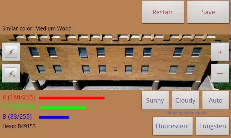 Tangkapan layar Color picker (Real time)