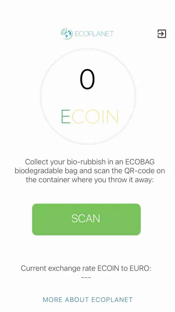 Capturas de tela do ECOIN ECOPLANET