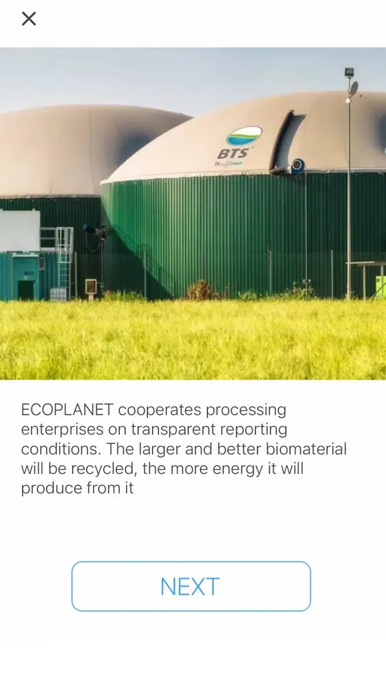 Capturas de tela do ECOIN ECOPLANET