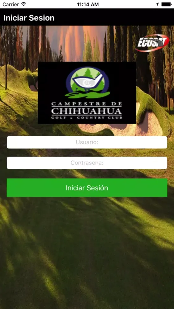 Capturas de tela do Club Campestre de Chihuahua