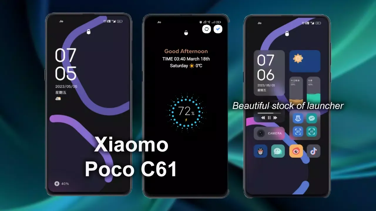 Xiaomo Poco C61 Launcher 2024 スクリーンショット