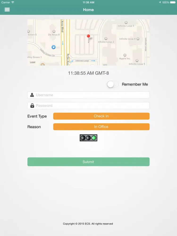 Mobittend iPad  스크린샷