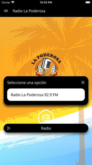 Captures d'écran de Radio La Poderosa