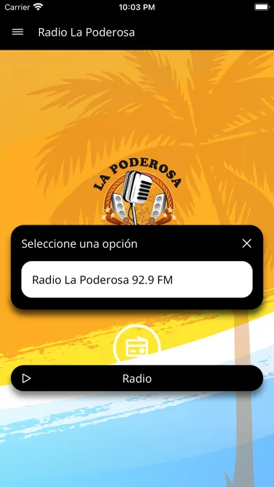Radio La Poderosa 스크린샷