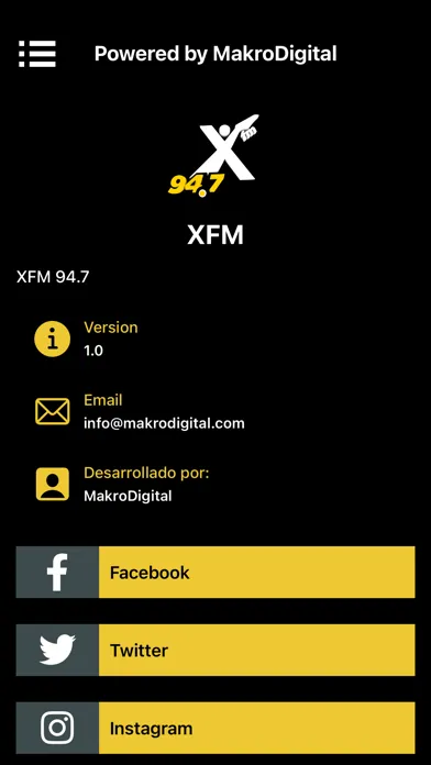 XFM ECUADOR Ekran Görüntüleri