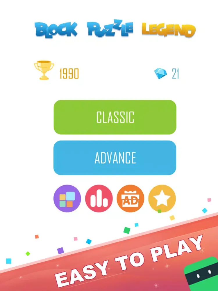1010 block puzzle legend iPad  Screenshots
