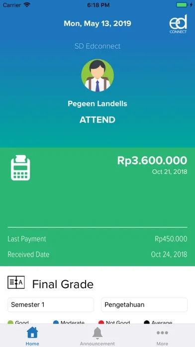Screenshot di Parent - edConnect