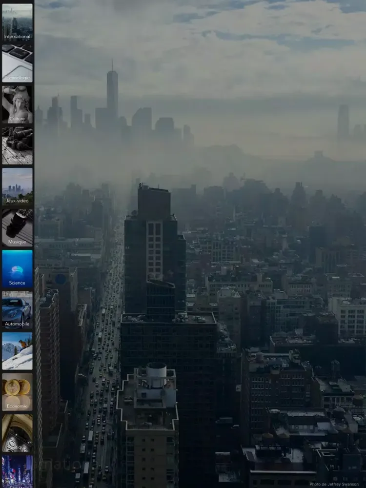 Capturas de pantalla de Newsly iPad 