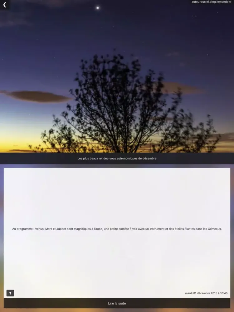 Capturas de pantalla de Newsly iPad 