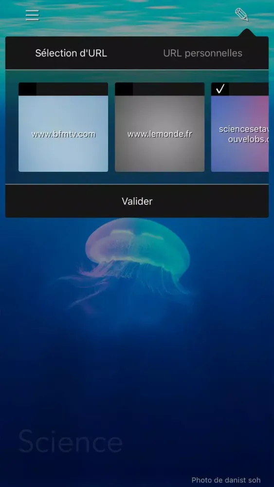 Capturas de pantalla de Newsly