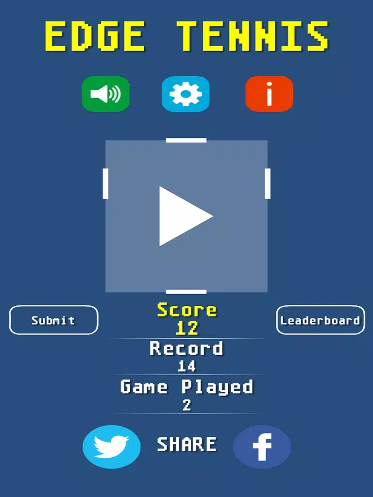 Edge Tennis iPad 应用截图