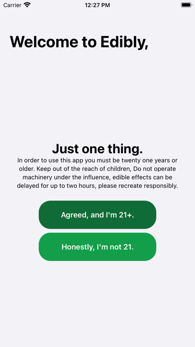 Edibly Screenshots