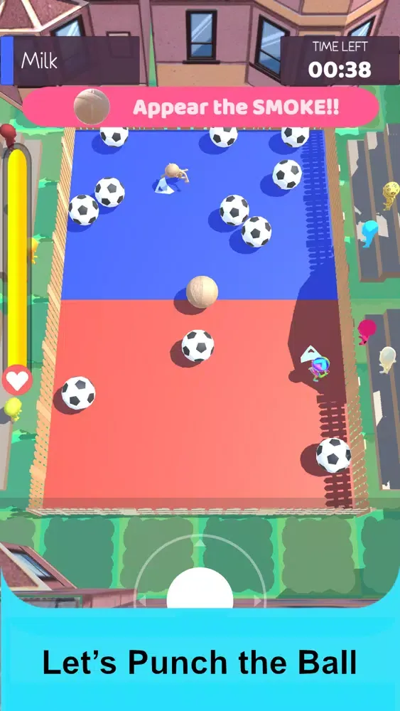 Capturas de tela do Ball Punch Battle