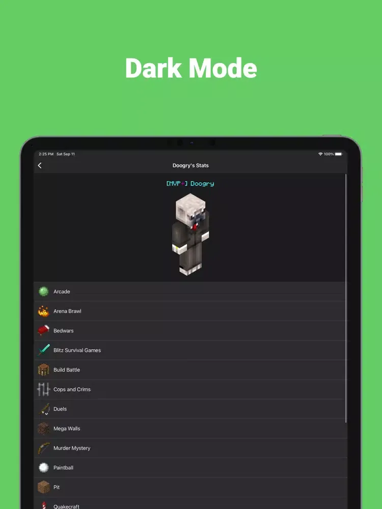 Hypickle - Hypixel Stats iPad  Screenshots