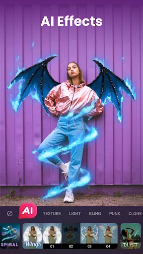 Zrzuty ekranu AI Photo Editor - DoFoto