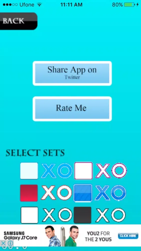 Capturas de tela do Tic Tac Toe Edition