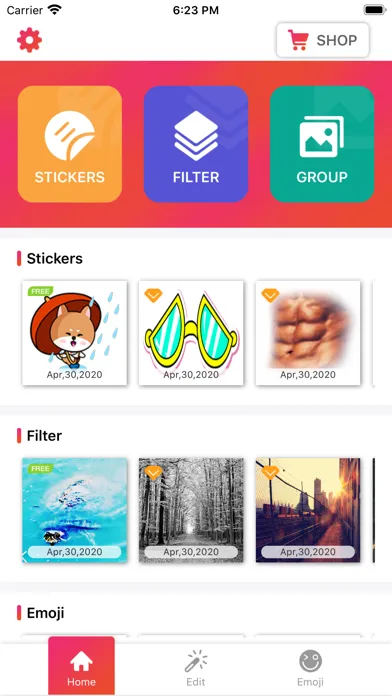 4 Editor Pic Screenshots