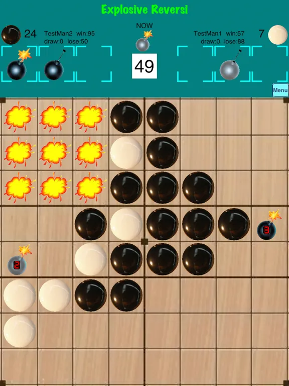 Explosive 黑白棋 iPad 应用截图