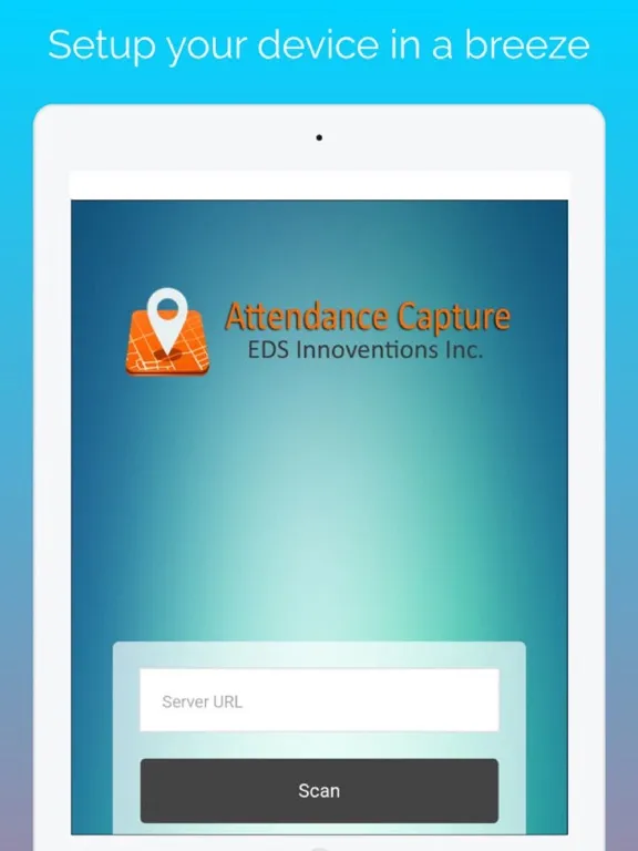 Zrzuty ekranu EDS GPS Attendance Capture iPad 
