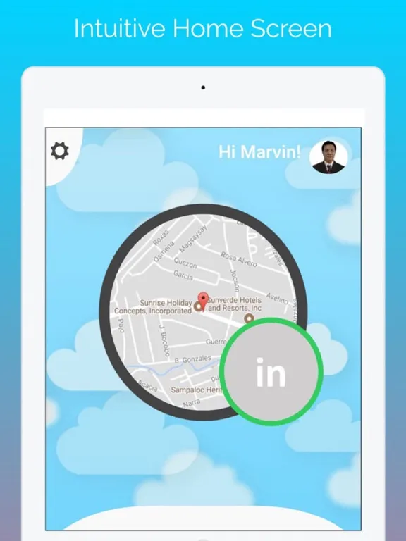 Zrzuty ekranu EDS GPS Attendance Capture iPad 
