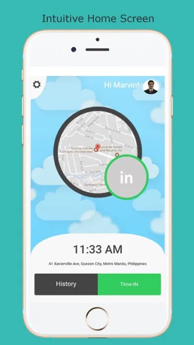 Zrzuty ekranu EDS GPS Attendance Capture