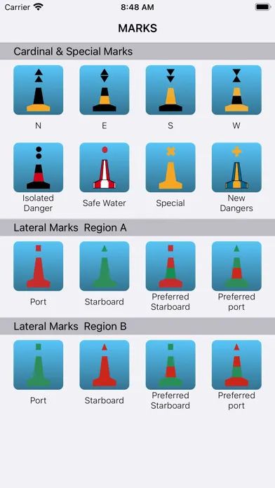 Screenshot di Navigation Marks