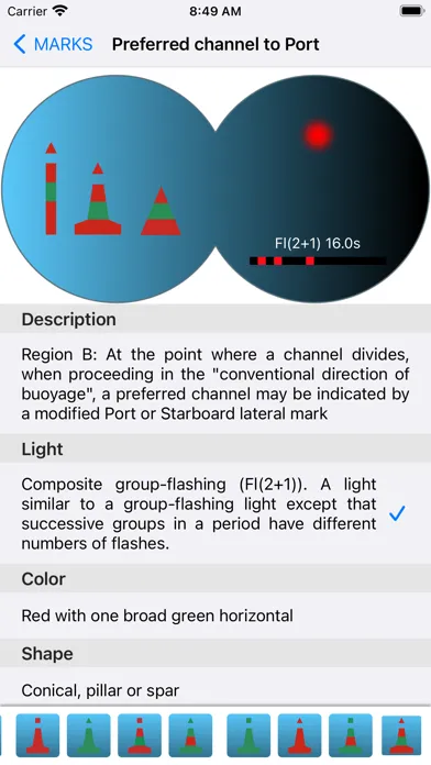 Screenshot di Navigation Marks