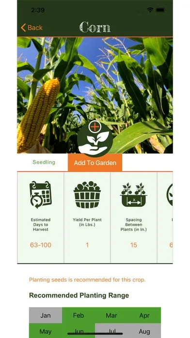 SOW - A Planting Companion سکرین شاٹس
